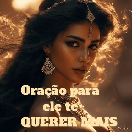 Oração para ele te QUERER MAIS