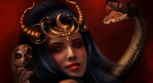 oração rainha Lilith dominação